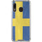 Sweden Flag Distressed Galaxy A30 Clear Case